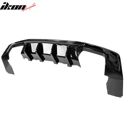 Rear Diffuser for 2016-2024 Chevy Camaro Rear Diffuser Ikon Style Lip Diffuser PP