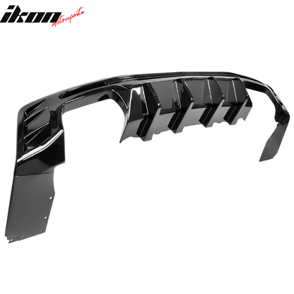 Rear Diffuser for 2016-2024 Chevy Camaro Rear Diffuser Ikon Style Lip Diffuser PP