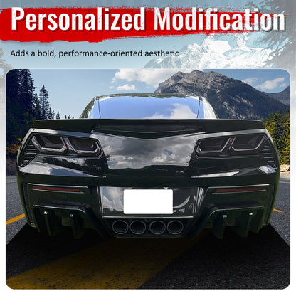 2014-2019 Chevy Corvette IKON Rear Bumper Diffuser Lip PP