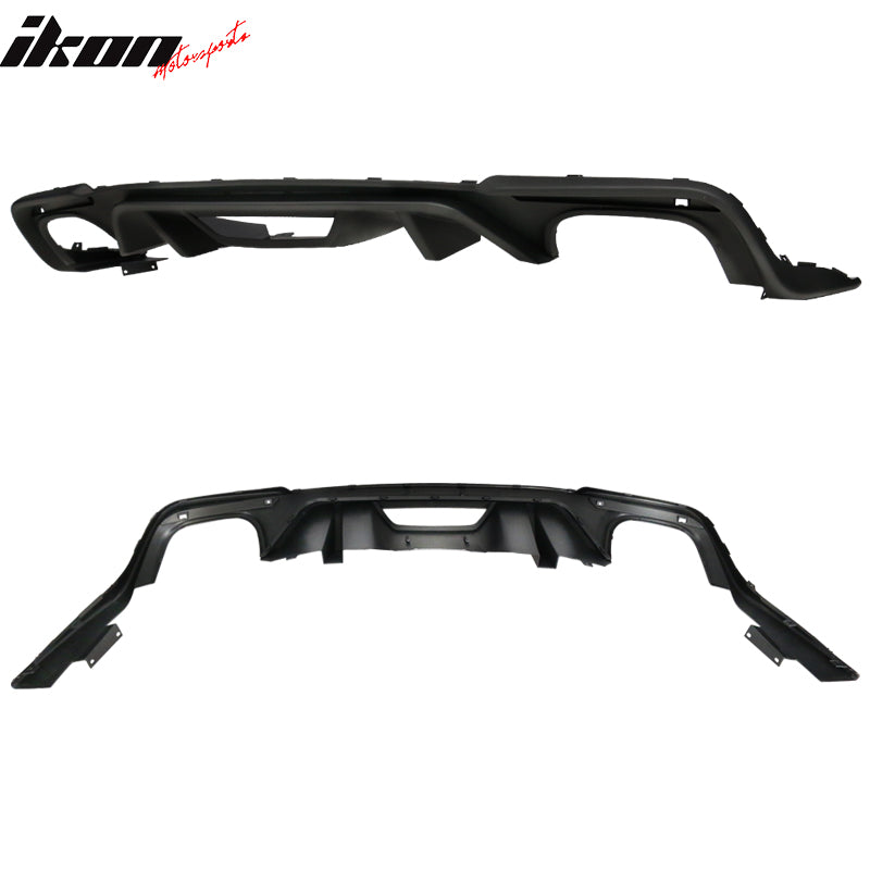 2018-2023 Ford Mustang EcoBoost GT Rear Diffuser & Muffler Tip