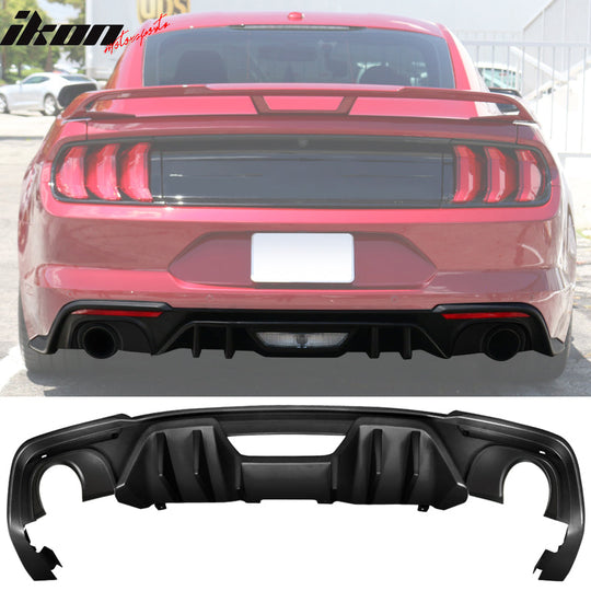 2018-2023 Ford Mustang EcoBoost Rock Rear Diffuser & Muffler Tip
