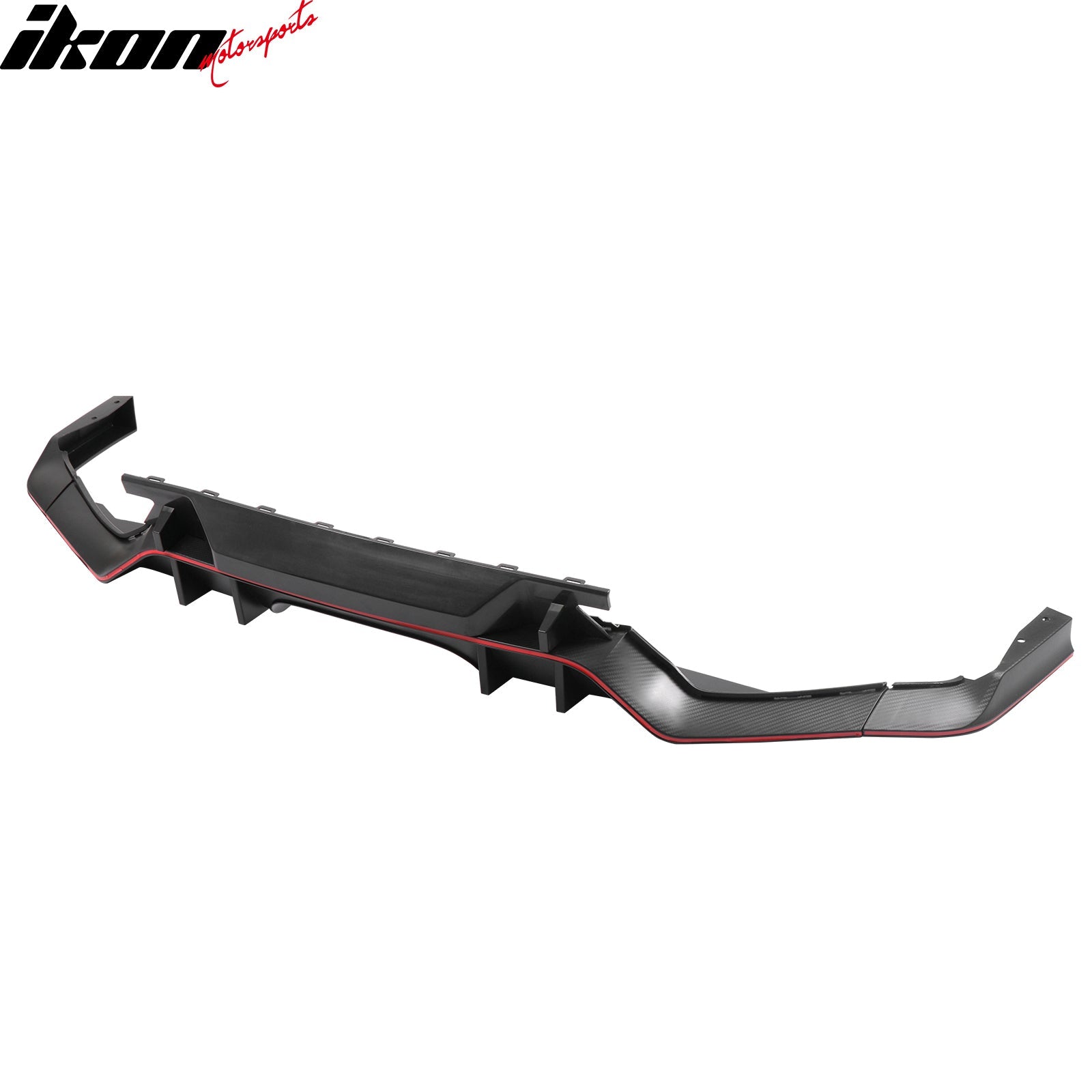 2017-2021 Honda Civic Hatchback Type R Black Rear Bumper Lip Kit PP