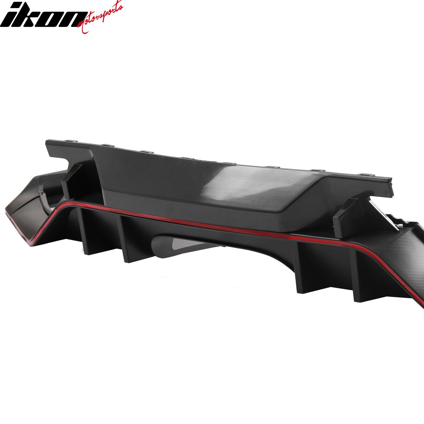 2017-2021 Honda Civic Hatchback Type R Black Rear Bumper Lip Kit PP
