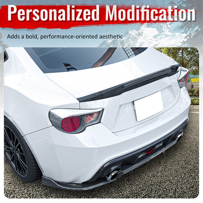 2013-2020 Scion FRS Subaru BRZ Carbon Fiber Print Rear Diffuser PP