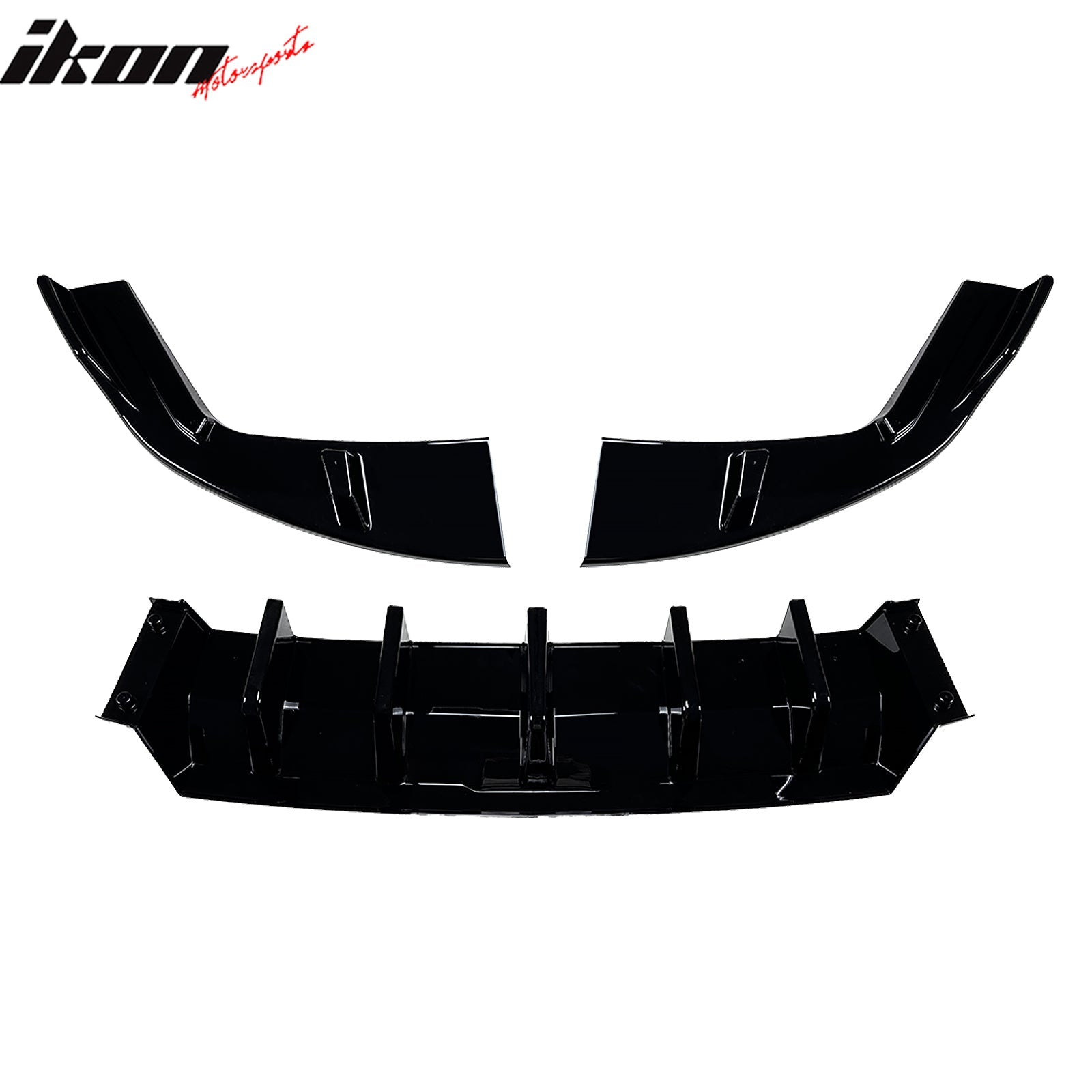 2022-2026 Subaru BRZ Toyota GR86 IKV1 Gloss Black Rear Bumper Lip PP