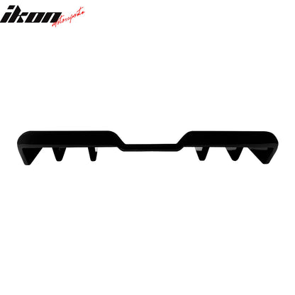 2015-2021 Subaru WRX STI HT Style Rear Diffuser Lip Gloss Black ABS