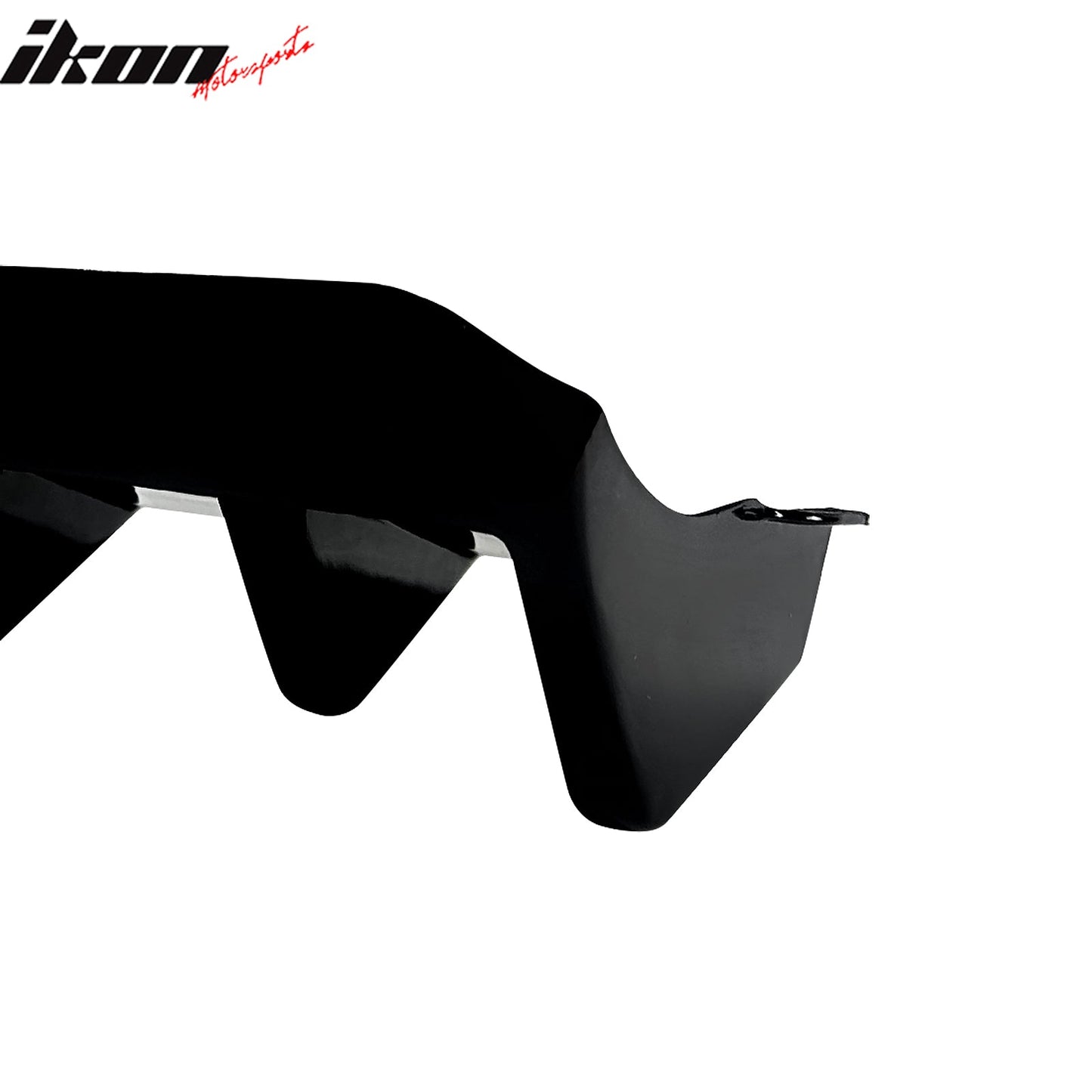 2015-2021 Subaru WRX STI HT Style Rear Diffuser Lip Gloss Black ABS