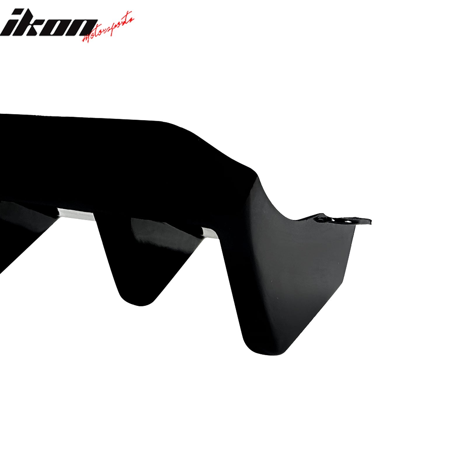 2015-2021 Subaru WRX STI HT Style Rear Diffuser Lip Gloss Black ABS