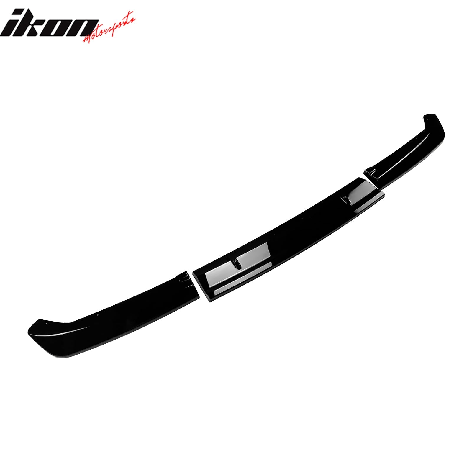 2022-2025 Subaru WRX STI Style Rear Diffuser Lip Gloss Black ABS 3PCS