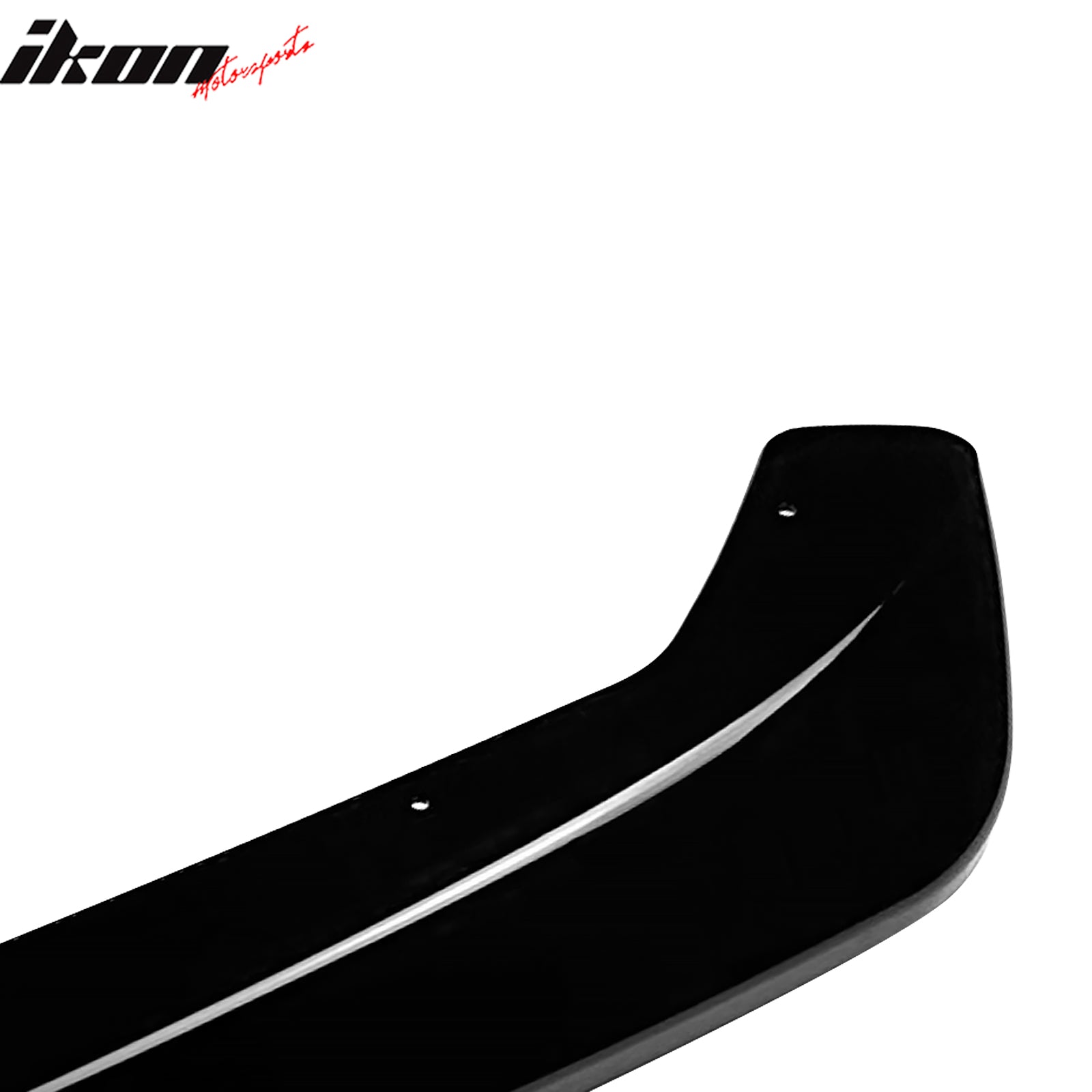 2022-2025 Subaru WRX STI Style Rear Diffuser Lip Gloss Black ABS 3PCS