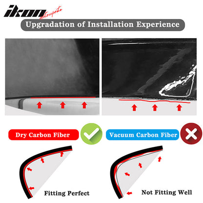 2020-2025 Toyota GR Supra A90 OE Trunk Spoiler Gloss Dry Carbon Fiber