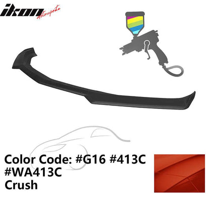 2016-2024 Chevy Camaro Front Lip Spoiler 1LE Style 3PCS ABS