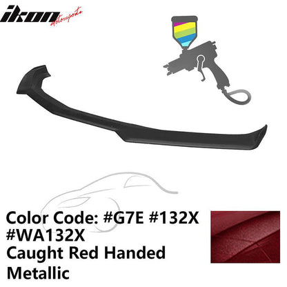 2016-2024 Chevy Camaro Front Lip Spoiler 1LE Style 3PCS ABS