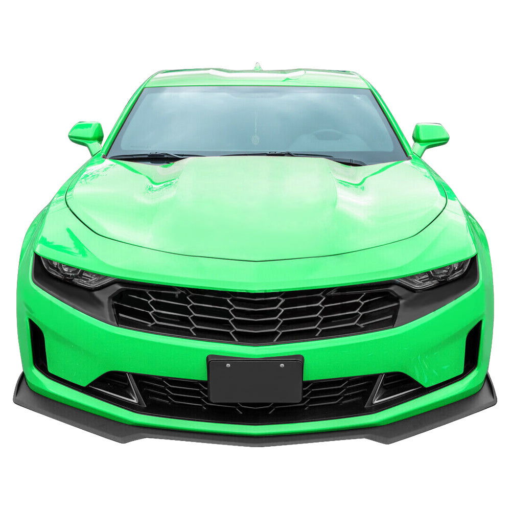 2016-2024 Chevy Camaro Front Lip Spoiler 1LE Style 3PCS ABS