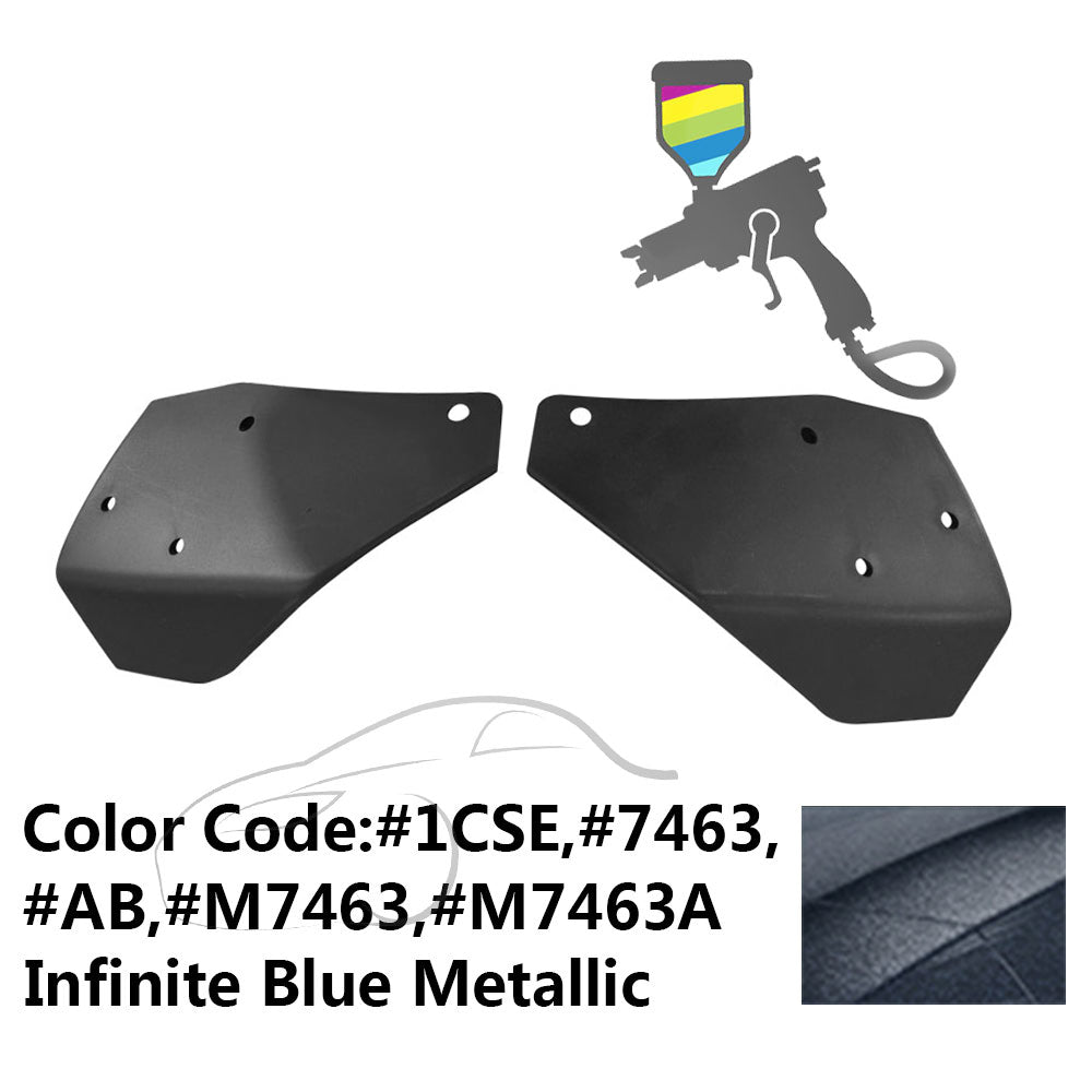 2015-2023 Ford Mustang GT Style Front Bumper Lip Spoiler Winglet PP