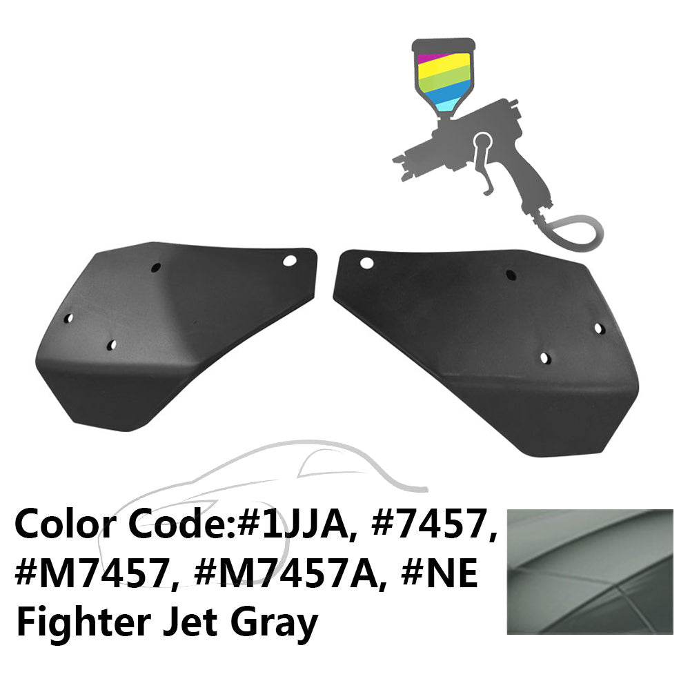 2015-2023 Ford Mustang GT Style Front Bumper Lip Spoiler Winglet PP