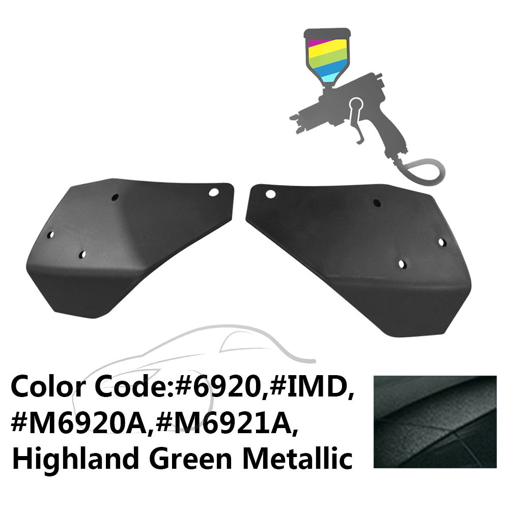 2015-2023 Ford Mustang GT Style Front Bumper Lip Spoiler Winglet PP