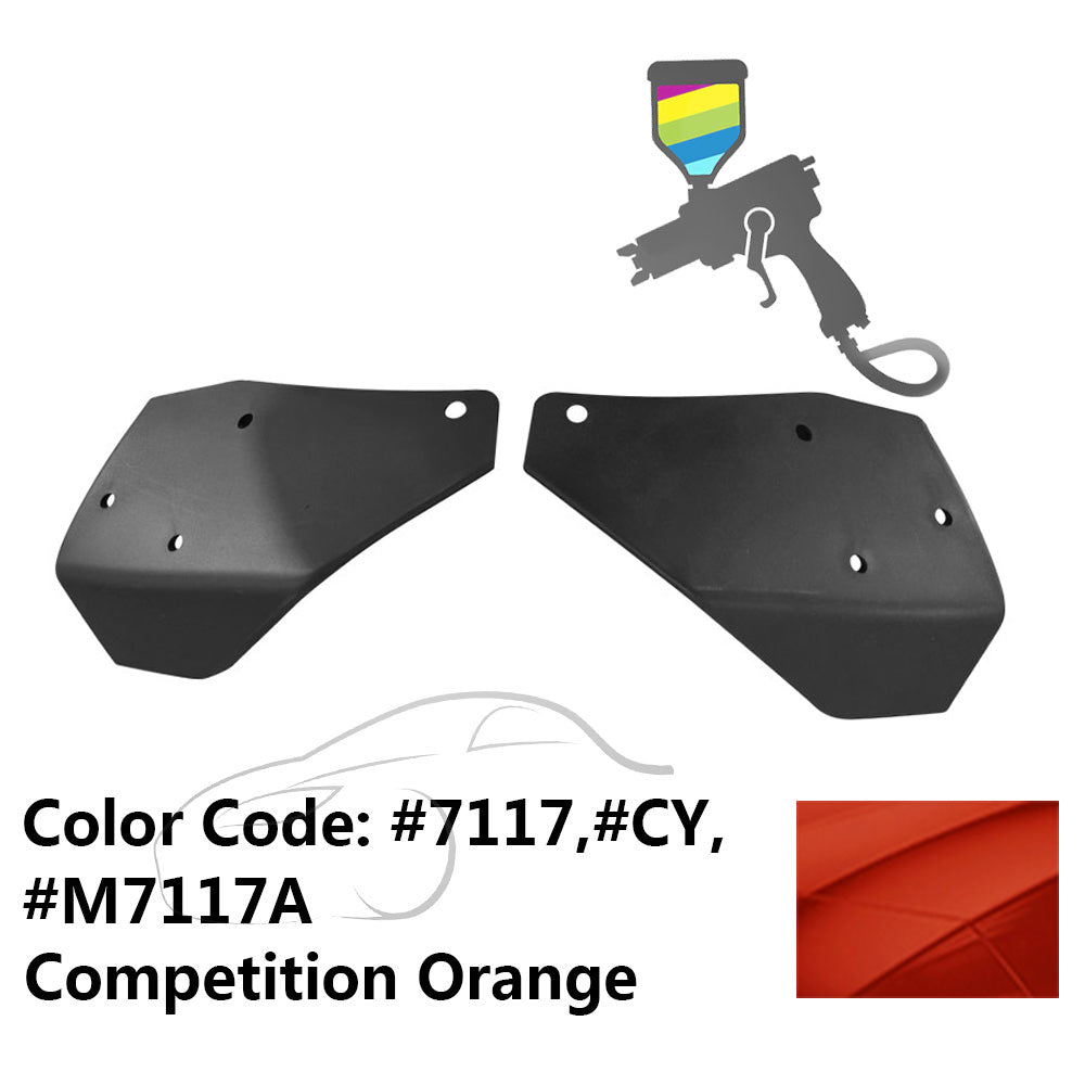 2015-2023 Ford Mustang GT Style Front Bumper Lip Spoiler Winglet PP