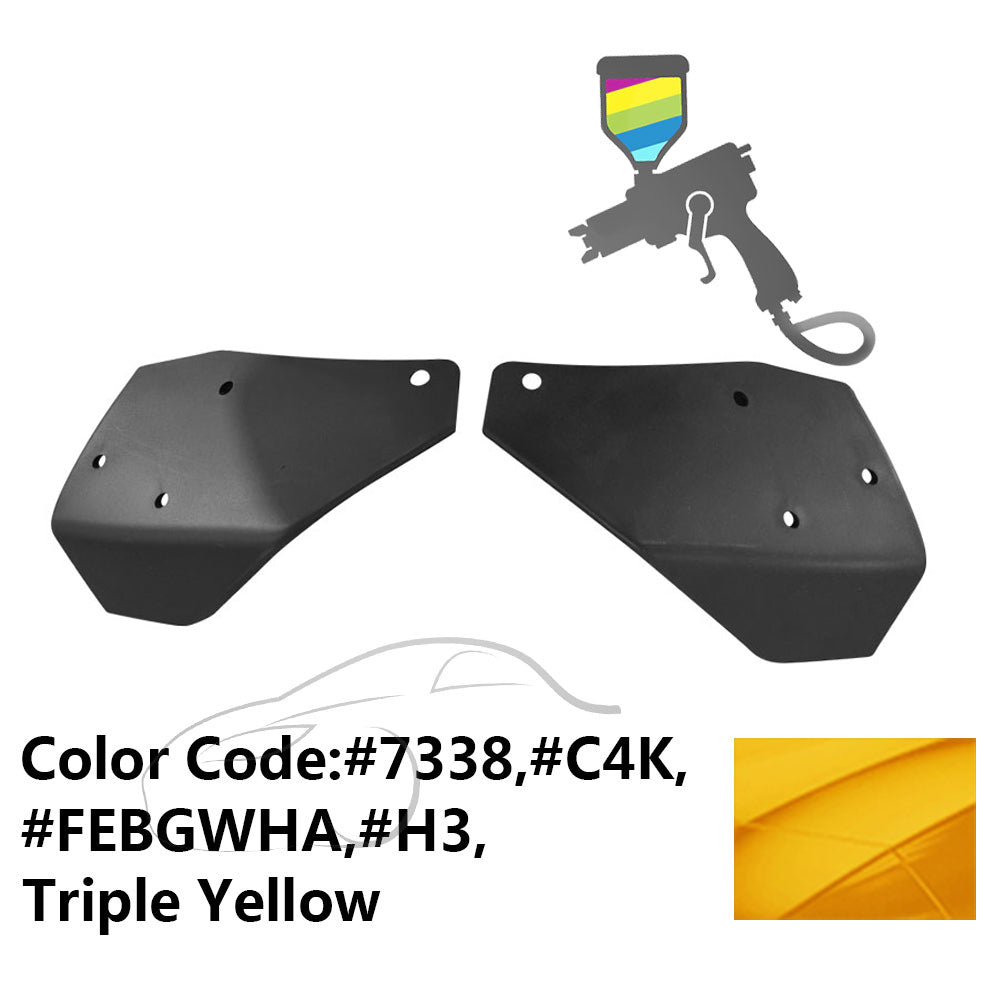 2015-2023 Ford Mustang GT Style Front Bumper Lip Spoiler Winglet PP