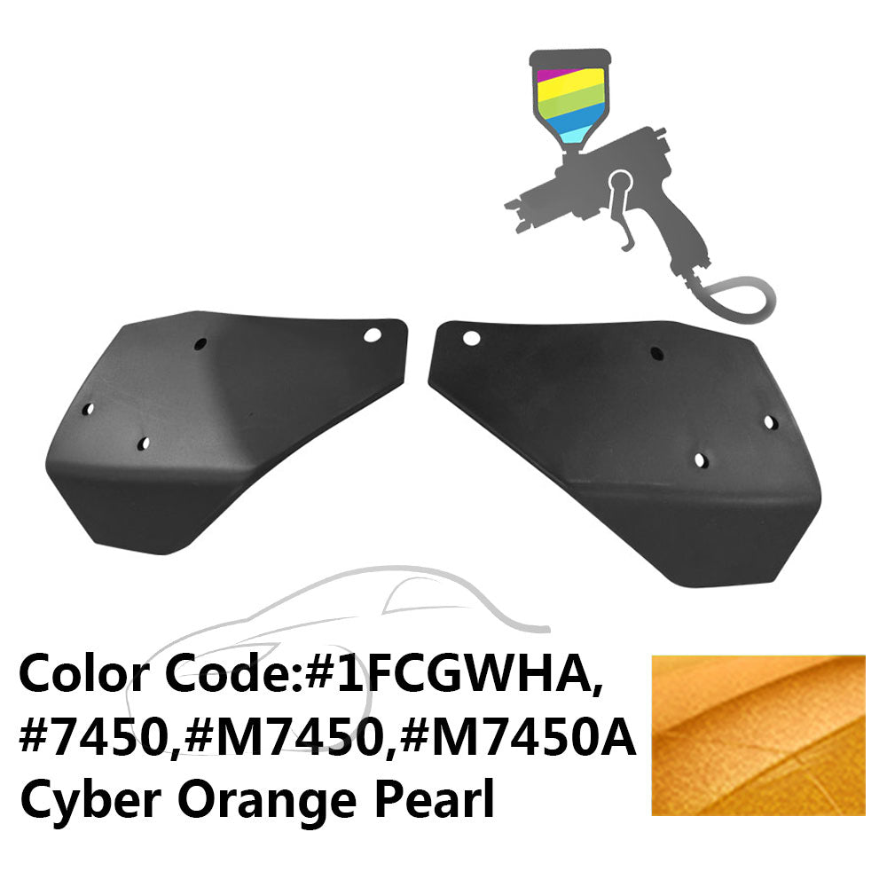 2015-2023 Ford Mustang GT Style Front Bumper Lip Spoiler Winglet PP