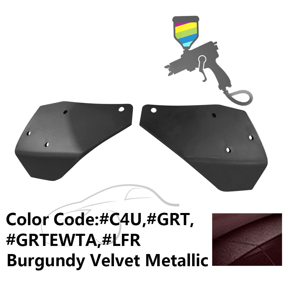 2015-2023 Ford Mustang GT Style Front Bumper Lip Spoiler Winglet PP