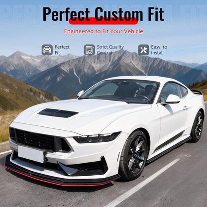 2024-2026 Ford Mustang Dark Horse IKON Front Bumper Lip