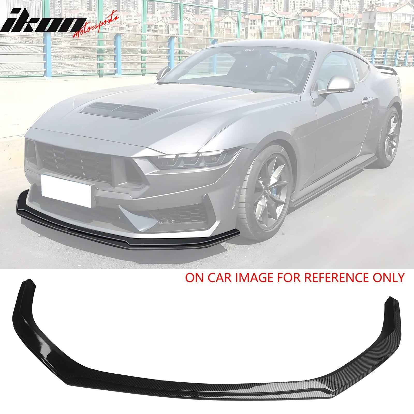 2024-2026 Ford Mustang Dark Horse IKON Front Bumper Lip