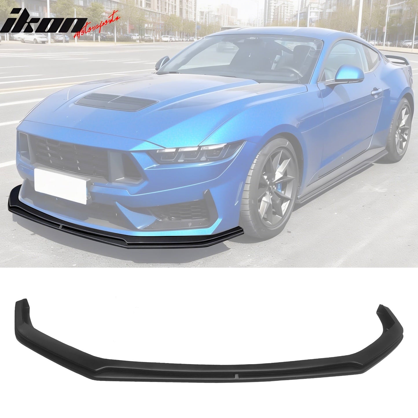 2024-2026 Ford Mustang Dark Horse IKON Front Bumper Lip