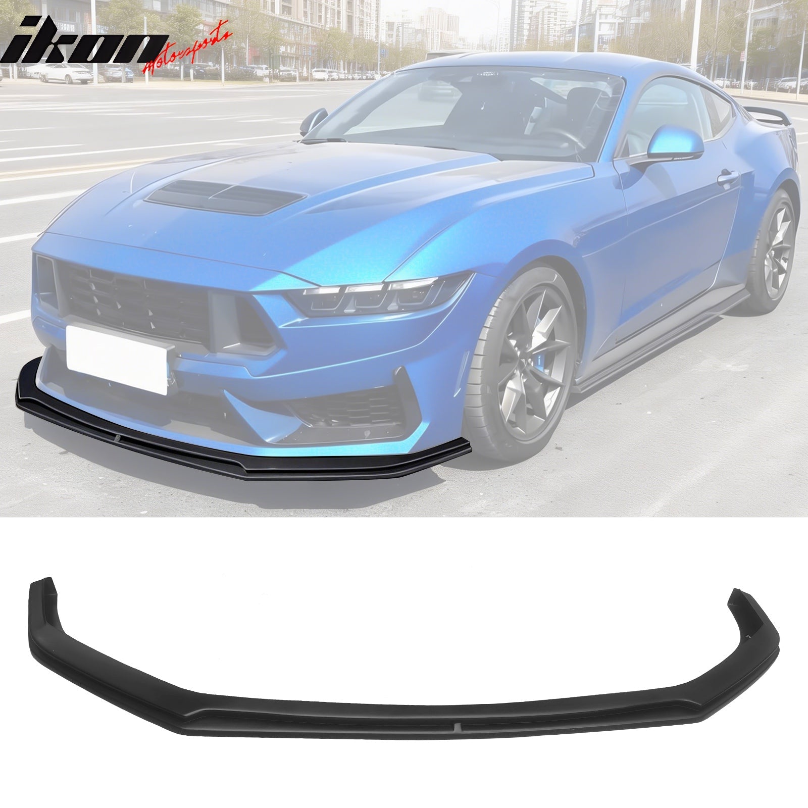 2024-2026 Ford Mustang Dark Horse IKON Front Bumper Lip