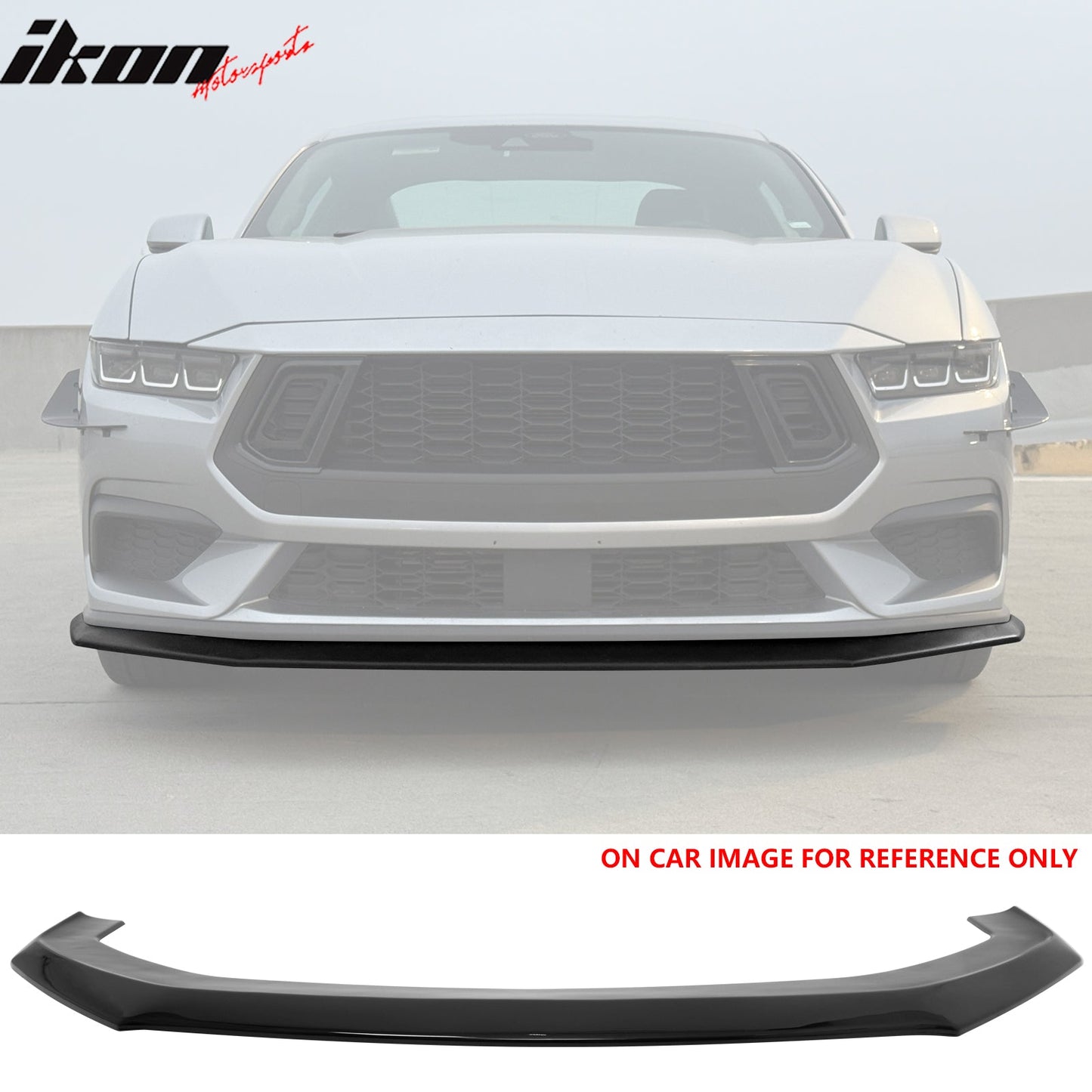 2024-2026 Mustang Ecoboost& GT Front Bumper Lip Dark Horse Style