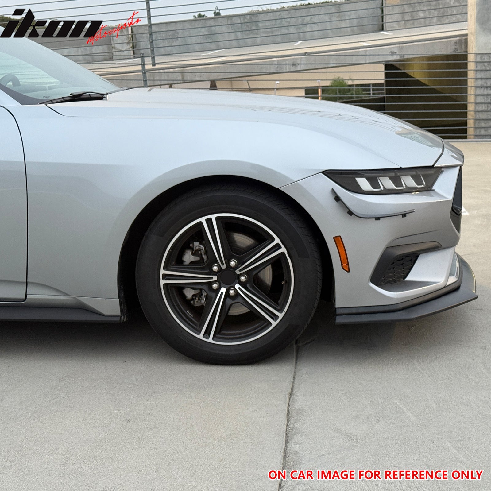 2024-2026 Mustang Ecoboost& GT Front Bumper Lip Dark Horse Style