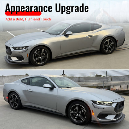 2024-2026 Mustang Ecoboost& GT Front Bumper Lip Dark Horse Style