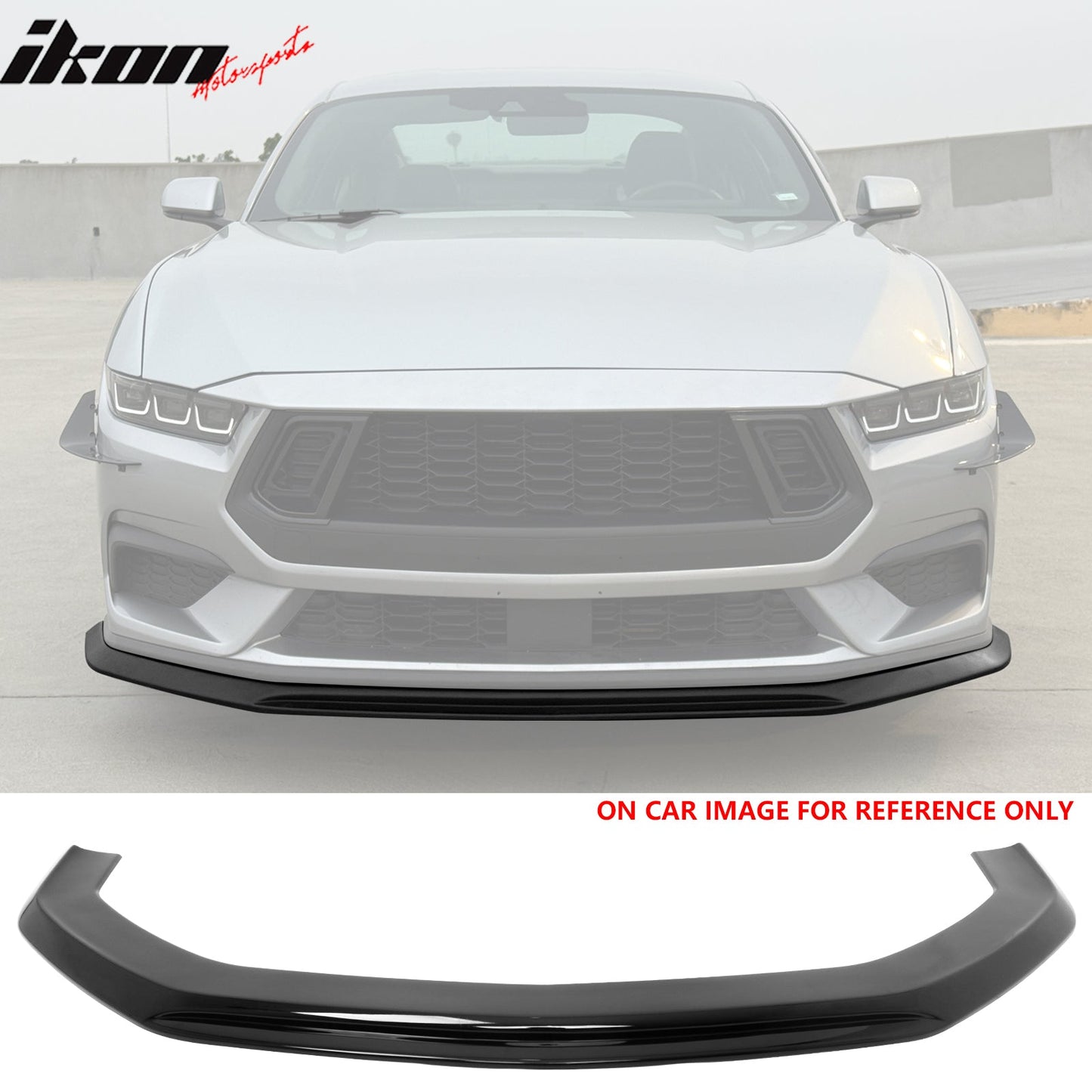 2024-2026 Ford Mustang Ecoboost& GT IKON Style Front Bumper Lip