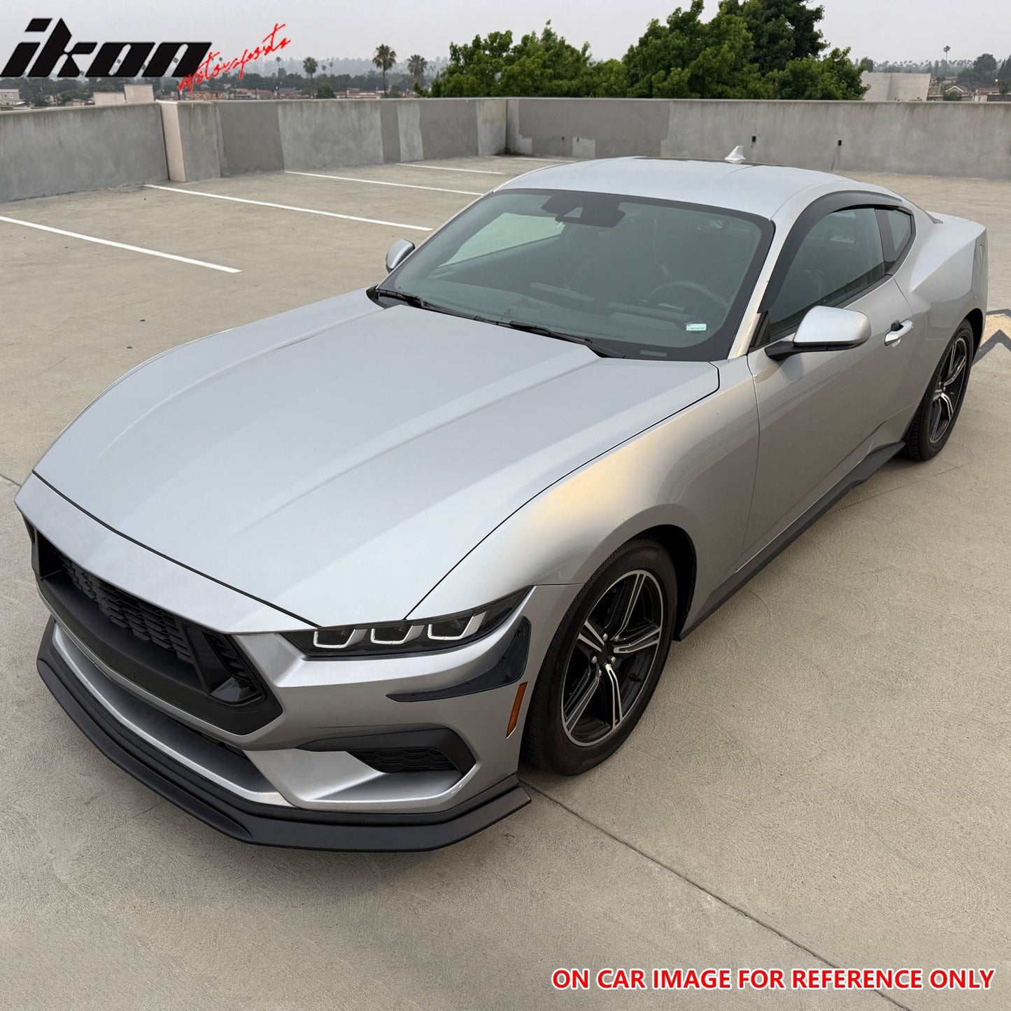 2024-2026 Ford Mustang Ecoboost& GT IKON Style Front Bumper Lip