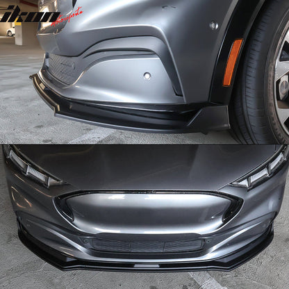 2021-2024 Ford Mustang Mach-E IKON 3PC Front Bumper Lip PP