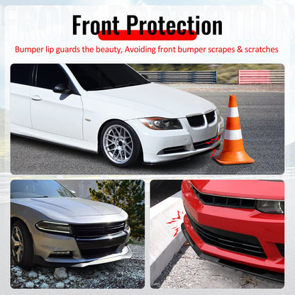 2022-2025 Subaru WRX IKON Gloss Black Front Bumper Lip Chin Spoiler PP