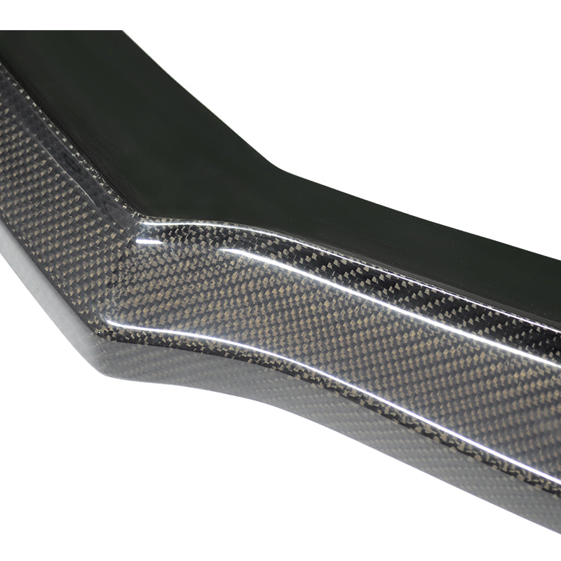 2013-2016 Subaru BRZ CS2 Style Front Bumper Lip Spoiler Carbon Fiber