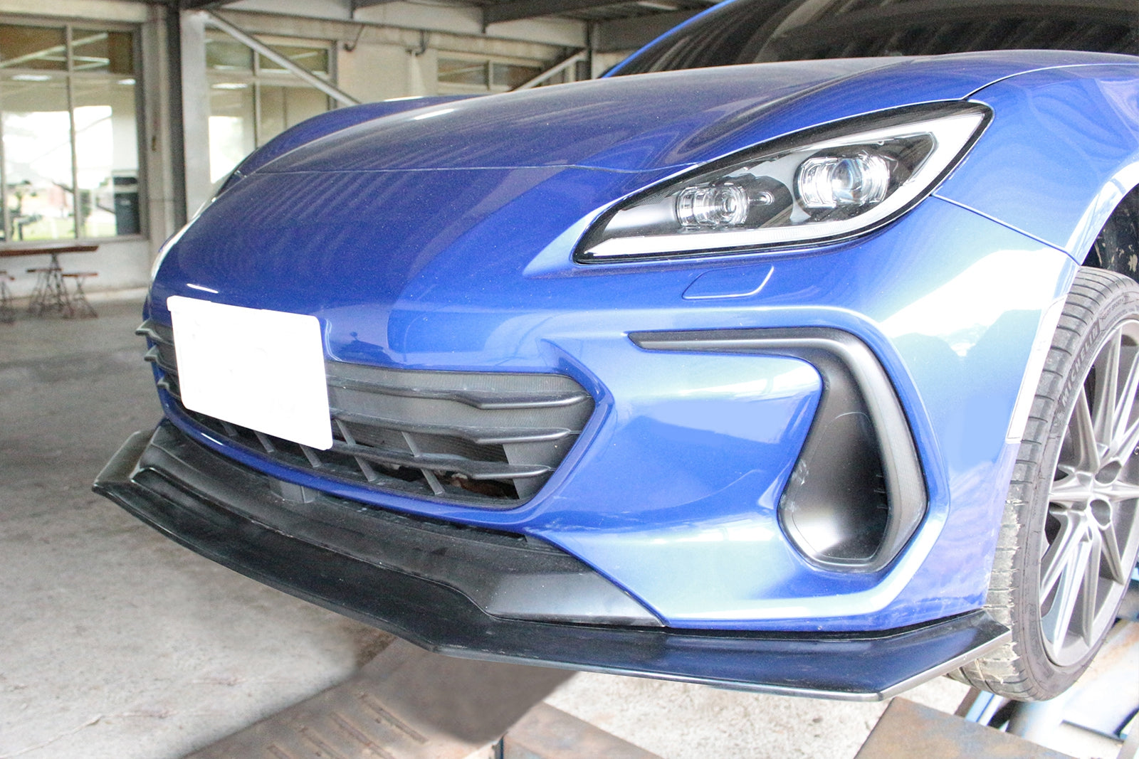 2022-2025 Subaru BRZ IKON V4 Style Unpainted Front Bumper Lip Chin PU