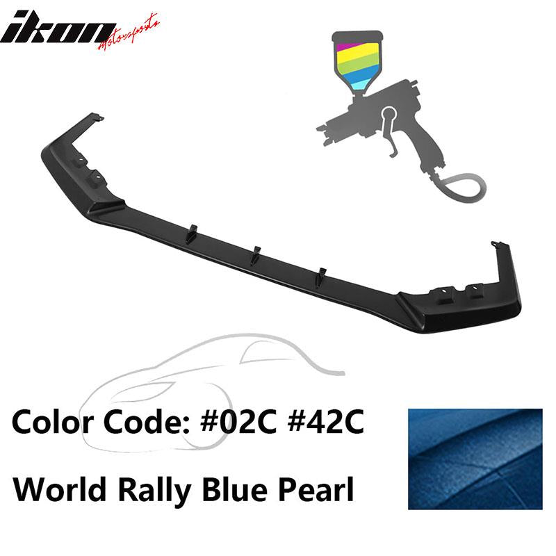 2015-2021 Subaru WRX STI MP MPX Painted Front Bumper Lip ABS