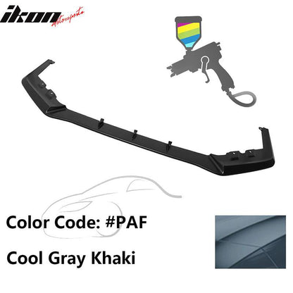 2015-2021 Subaru WRX STI MP MPX Painted Front Bumper Lip ABS