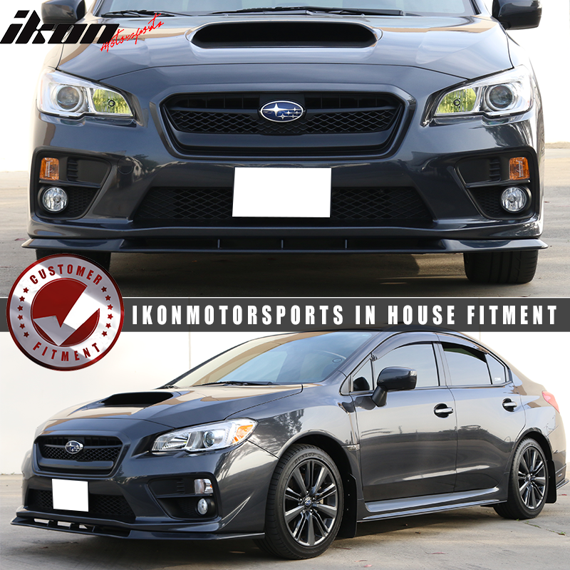 2015-2021 Subaru WRX STI MP MPX Painted Front Bumper Lip ABS