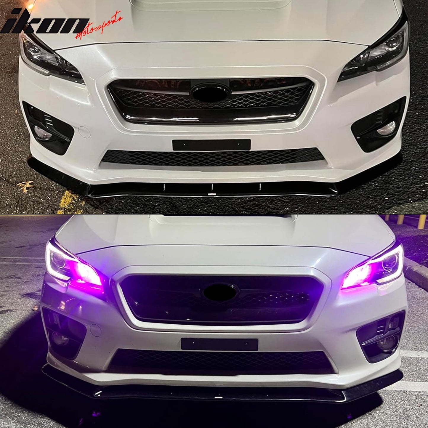 2015-2021 Subaru WRX STI MP MPX Painted Front Bumper Lip ABS