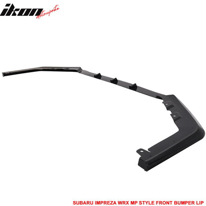 2015-2021 Subaru WRX STI MP MPX Painted Front Bumper Lip ABS