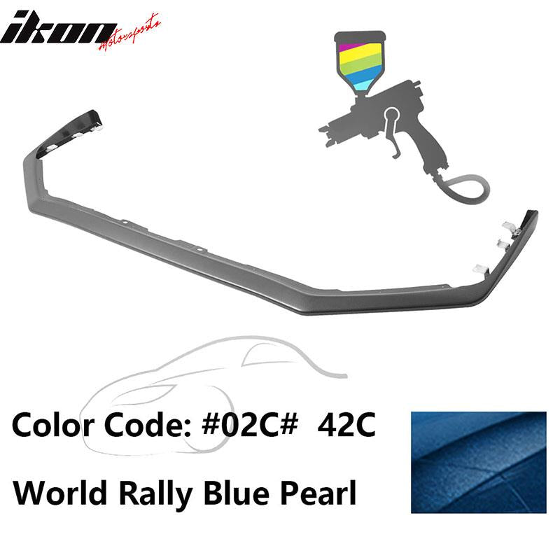 2015-2021 Subaru WRX STI Carbon Paint Front Bumper Lip Spoiler ABS