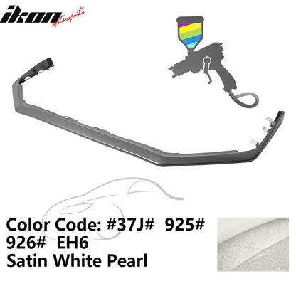 2015-2021 Subaru WRX STI Carbon Paint Front Bumper Lip Spoiler ABS