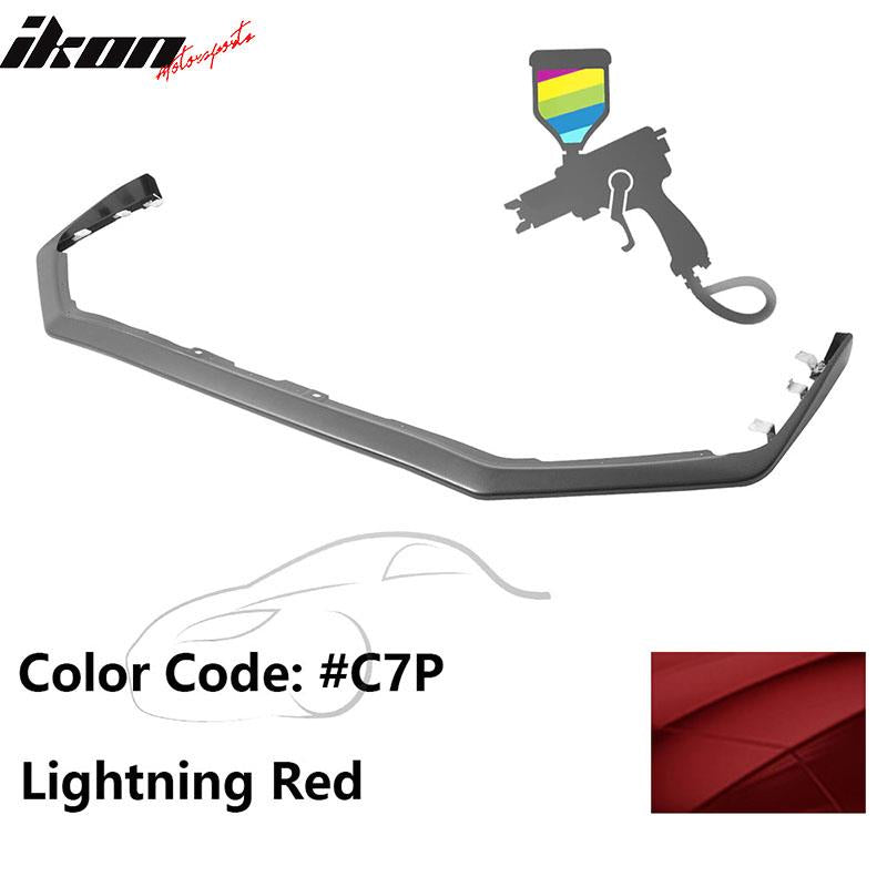 2015-2021 Subaru WRX STI Carbon Paint Front Bumper Lip Spoiler ABS