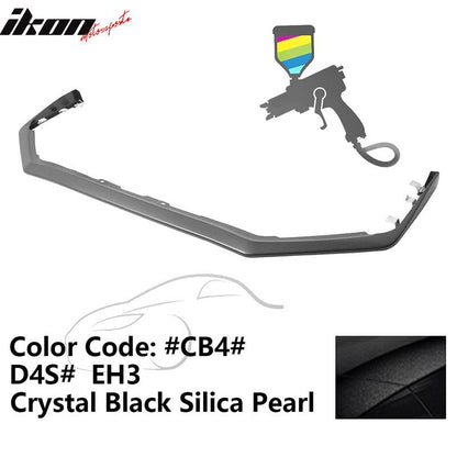 2015-2021 Subaru WRX STI Carbon Paint Front Bumper Lip Spoiler ABS