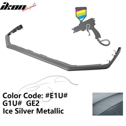 2015-2021 Subaru WRX STI Carbon Paint Front Bumper Lip Spoiler ABS