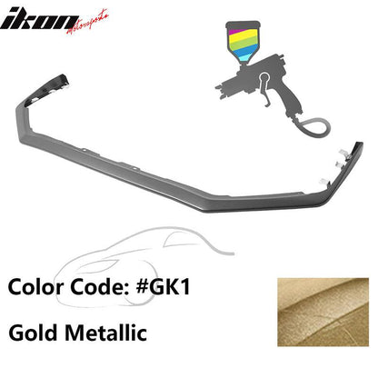 2015-2021 Subaru WRX STI Carbon Paint Front Bumper Lip Spoiler ABS
