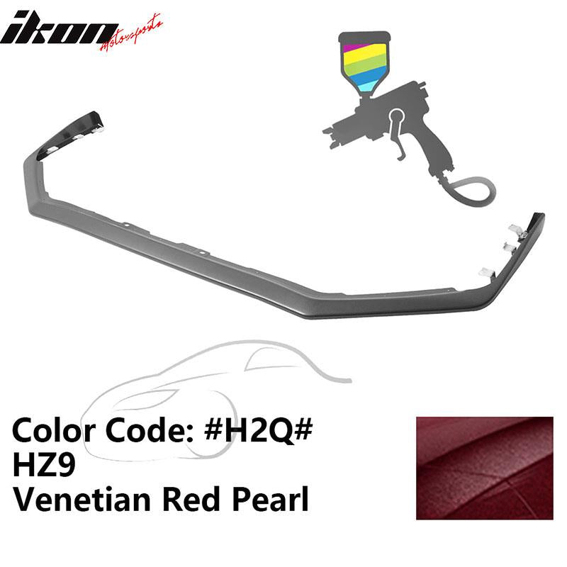 2015-2021 Subaru WRX STI Carbon Paint Front Bumper Lip Spoiler ABS